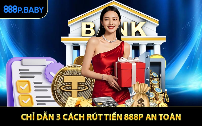 Chỉ dẫn 3 cách rút tiền 888P an toàn